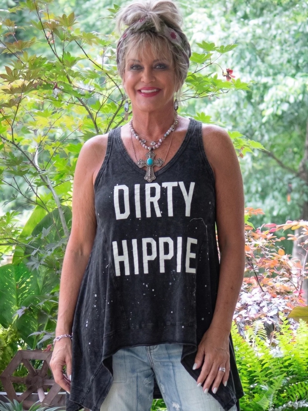 🔥BRAND NEW Beyond The Moon Tank - Midnight, Jaded Gypsy, Graphic Tank